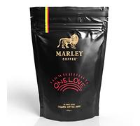 Coffee Bags - 50 x Medium Roast Organic Ground Coffee Bags - One Love Blend - Marley Coffee - From The Marley Family - Medium Roast - Strength 3