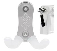 Coffee Bar Accessories - Portafilter Stand Holder, Magnetic Space Saving Scratch Proof Hanger with Design, Espresso Handle Dock with Protective Coating, Brewing Station Shelf for Home