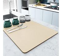 Coffee Bar Mat for Countertop, Coffee Maker Bar Service Counter Top Mat Multicolor Multiple Sizes(D Style,Width30*length40cm)