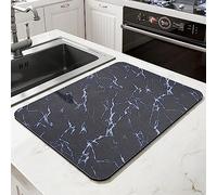 Coffee Bar Mat for Countertop, Coffee Maker Bar Service Counter Top Mat Multicolor Multiple Sizes(N Style,Width50*length60cm)