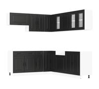 Coffee Bar Microwave Shelf Tall Kitchen Unit Kitchen Rack vidaXL