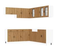 Coffee Bar Microwave Shelf Tall Kitchen Unit Kitchen Rack vidaXL