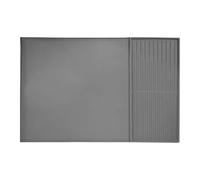 Coffee Bar Silicone Mat - Raised Edge Coffee Mat, Pet Feeding Mat | Multifunctional Dish Drying Surfac, Coffee Accessories, Easy-Clean Coffee Mat for Espresso Machines, Coffee Lovers and Home Use