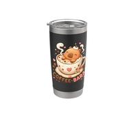 Coffee Bara Cute Capybara Coffee Lover Design Stainless Steel Insulated Tumbler