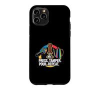 Coffee Barista Espresso Press Tamper Pour Repeat Case for iPhone 11 Pro
