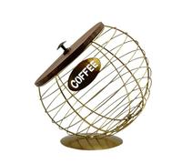Coffee Basket - Stand with Large Capacity, with Lid and Large Capacity Coffee Stand - for Desk Decoration, Home, Living Room, Banana, Pear, Snack
