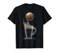 Coffee Basketball Coach Design T-Shirt