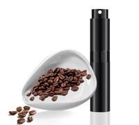 Coffee Bean Dosing Cup Coffee Accessories Ceramic Dosing Tray Spray Bottle Suitable for Consistent Brewing Spray Bottle White
