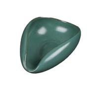 Coffee Bean Dosing Cup Modern Ceramic Single Dosing Tray for Home Cafe Hotel Green, 9.8x7.5x4cm