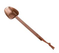 Coffee Bean Measuring Spoon with Triangular Shape and Vintage Look, Suitable for Coffee Lovers in Home and Professional Settings (rose gold)