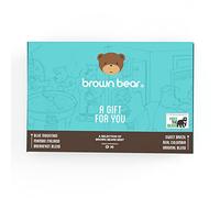 Coffee Beans Gift Set - Taster Set For Coffee Lovers - 6 Brown Bear Blends In 1 Selection Pack - Thank You Gift For Men and Women - Light Medium Dark Roast