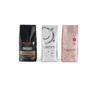 Coffee beans set Caprisette Dolce Vita x Caprisette Professional x DeLonghi Kimbo 100% Arabica, 3 kg