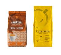 Coffee beans set Lavazza Crema e Aroma + Caprisette Fragrante, 2 kg