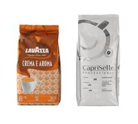 Coffee beans set Lavazza Crema e Aroma + Caprisette Professional, 2 kg