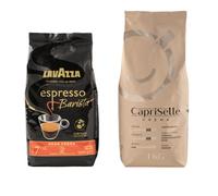 Coffee beans set Lavazza Espresso Barista Gran Crema + Caprisette Crema, 2 kg