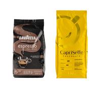 Coffee beans set Lavazza Espresso Italiano Classico + Caprisette Fragrante, 2 kg