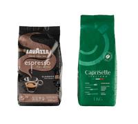 Coffee beans set Lavazza Espresso Italiano Classico + Caprisette Italiano, 2 kg