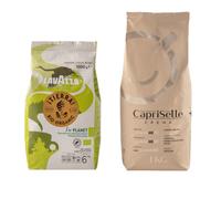 Coffee beans set Lavazza ¡Tierra! For Planet Bio + Caprisette Crema, 2 kg