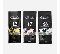 Coffee beans set Parallel 12 + Parallel 17 + Parallel 36, 3 x 1 kg