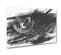 Coffee Beans V1 Canvas Print | Gallery Wrapped 30mm Frame Wall Art | 20x14 inches | Ready to Hang | Modern Still Life Picture | Living Room Bedroom Lounge Office