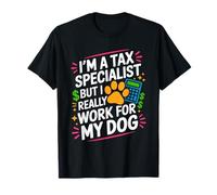Coffee, Because Being A Tax Specialist is Hard, Bookkeeping T-Shirt