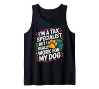 Coffee, Because Being A Tax Specialist is Hard, Bookkeeping Tank Top