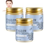 Coffee Beef Tallow Eye Cream for Dark Circles, Organic Grass Fed Beef Tallow Eye Care, Rapid Wrinkle Repair, Fragrance Free, For Women Men