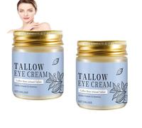 Coffee Beef Tallow Eye Cream for Dark Circles, Organic Grass Fed Beef Tallow Eye Care, Rapid Wrinkle Repair, Fragrance Free, For Women Men