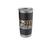 Coffee Before Artifact Hunters Coffee Lover Archaeologist Stainless Steel Insulated Tumbler