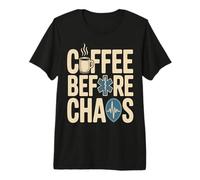 Coffee Before Chaos EMS Paramedic Shift Life Premium T-Shirt