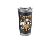 Coffee Before Martial Arts Judoka Coffee Lover Judo Fighter Stainless Steel Insulated Tumbler
