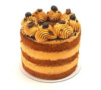 Coffee Bento Cake- 5inch | Serves 4-6 | Sponge & Buttercream | Handcrafted By Our Bakers At Bakerdays