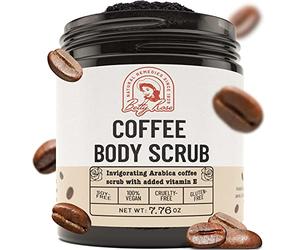 Coffee Body Exfoliator Scrub - Body Scrub Exfoliator for Dry Skin, Pure Arabica Coffee with Vitamin E, Scrubs & Body Treatments for Softer and Brighter Skin - Soothing and Revitalizing Spa Body Scrub