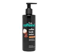Coffee Body Lotion with Vitamin C & Shea Butter | Non-Greasy Lightweight Body Moisturizer for Women & Men | Body Lotion for Dry, Normal & Oily Skin (250ml)