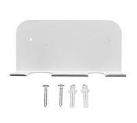 Coffee Bottomless Handle Ear Bracket, Universal Portafilter Handle Hanger, Space Saving Wall Mount Rack with Adhesive and Screws for 51 54 58mm Coffee Machine Handles (White)