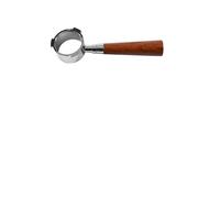 Coffee Bottomless Portafilter 51mm Naked，Compatible for Delonghi EC680 EC685 EC200，Filter Basket Espresso Machine Accessories Barista Tools(51MM 3Ear-Rosewood D)