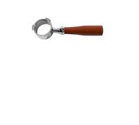Coffee Bottomless Portafilter 51mm Naked，Compatible for Delonghi EC680 EC685 EC200，Filter Basket Espresso Machine Accessories Barista Tools(51MM 3Ear-Rosewood E)