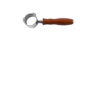 Coffee Bottomless Portafilter 51mm Naked，Compatible for Delonghi EC680 EC685 EC200，Filter Basket Espresso Machine Accessories Barista Tools(51MM 3Ear-Rosewood B)
