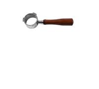 Coffee Bottomless Portafilter 51mm Naked，Compatible for Delonghi EC680 EC685 EC200，Filter Basket Espresso Machine Accessories Barista Tools(51MM 3Ear-Rosewood A)