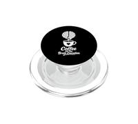 Coffee Brain Execution Focus PopSockets PopGrip for MagSafe