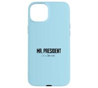 Coffee Break Mr President Tea Morning Boss Gifts Man Case for iPhone 15 Plus