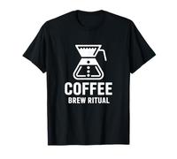 Coffee Brew Ritual Minimalist Pour Over Coffee T-Shirt