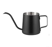 Coffee Brewing Kettle with Hanging Ear Mount 304 Stainless Steel Body Long Spout for Filter Coffee and Heat Resistant Handling (K)