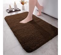 (Coffee Brown, 60 x 110cm (2ft x 3ft 7")) Thick Shaggy Non Slip Rugs Living Room Area Rugs Hallway Runner Round Rugs & Door Mats