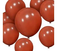 Coffee Brown Balloon 50 Pack 12 inch Brown Party Balloons pack Strong Thicken Latex Balloon for Birthday Weddings Jungle Party Decorations