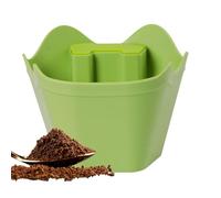 Coffee Bump Coffee Grounds Blow Grind Bucket - Espresso Trash Can 12.7cm/4.96 Inch Multifunctional Espresso Machine Accessories for Amant