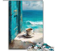 Coffee by The Window 2000 Piece Jigsaw Puzzles for Adults & Teens, Art Interesting Stress Reduction Wishlist with Santa Claus for Age 14 (70x100cm)