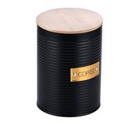 Coffee canister Storage container Coffee beans holder Coffee box black