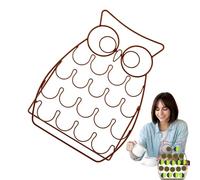 Coffee Capsule Holder Organizer,Coffee Capsule Holder For Countertop - Owl Shaped Coffee Station Organizer,Detachable Capsule Keeper Organizer