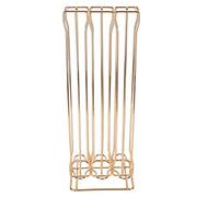 Coffee Capsule Organizer Coffee Capsule Rack Pod Holder 60 Capsules Gold Metal Wire Storage Rack with Sturdy Base for Kitchen Counter Office Home (Gold)